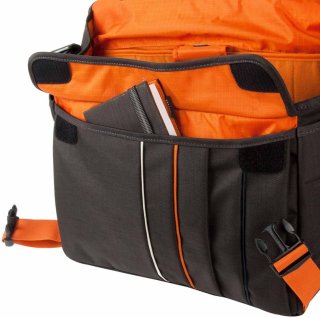 Сумка для зеркальної фотокамери і ноутбука 15" Crumpler Jackpack 9000 (grey black/orange)