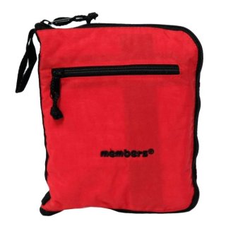 Сумка дороджная складная 39 л Members Holdall Ultra Lightweight Foldaway Large Red