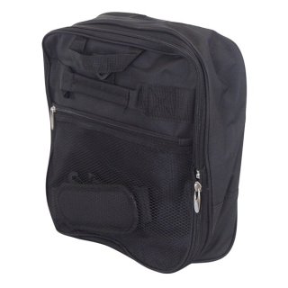 Сумка дорожная на колесах Azure Foldable Extralight 87 Black/Red