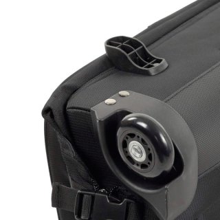 Сумка дорожная на колесах Rock Deluxe Carry-on Garment Carrier 41 л Черная