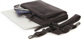 Сумка из кожи Tucano One Premium sleeve 11" Brown (коричневая)