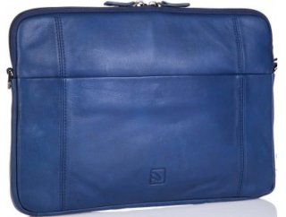 Сумка из кожи Tucano One Premium sleeve 11" Ultramarine Blue (синяя)