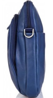Сумка из кожи Tucano One Premium sleeve 11" Ultramarine Blue (синяя)