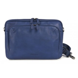 Сумка из кожи Tucano One Premium sleeve 11" Ultramarine Blue (синяя)
