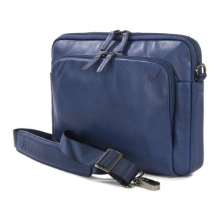 Сумка из кожи Tucano One Premium sleeve 11" Ultramarine Blue (синяя)