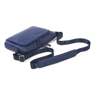 Сумка из кожи Tucano One Premium sleeve 11" Ultramarine Blue (синяя)