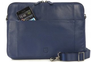 Сумка из кожи Tucano One Premium sleeve 13" Ultramarine Blue
