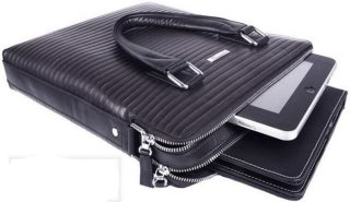 Сумка мужская кожаная VERUS V 404 Black