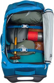 Сумка на колесах Osprey Rolling Transporter на 40 л весом 2.7 кг Серый