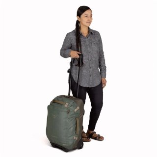 Сумка на колесах Osprey Transporter Wheeled Duffel – 40 л Зеленая