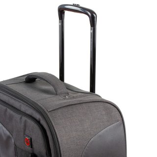 Сумка на колесах Swissbrand Durham на 46 л Черная Сумка на колесах Swissbrand Durham на 46 л Черная