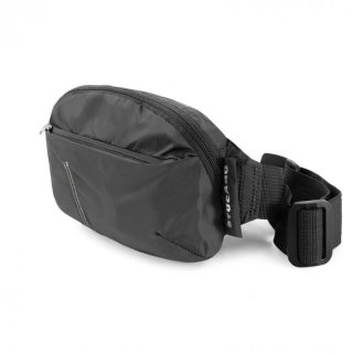 Сумка на пояс раскладная Tucano COMPATTO XL WAISTBAG PACKABLE (черная)