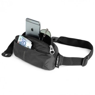 Сумка на пояс раскладная Tucano COMPATTO XL WAISTBAG PACKABLE (черная)