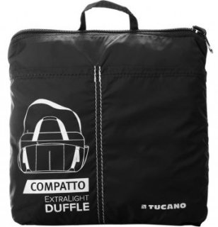 Сумка дорожня розкладна Tucano COMPATTO XL WEEKENDER PACKABLE (чорна)