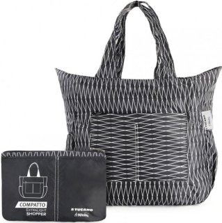 Сумка раскладная Tucano COMPATTO SHOPPER MENDINI (черная)