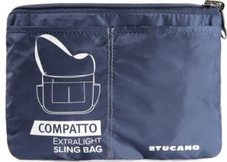 Сумка раскладная Tucano COMPATTO XL SLING BAG PACKABLE (синяя)