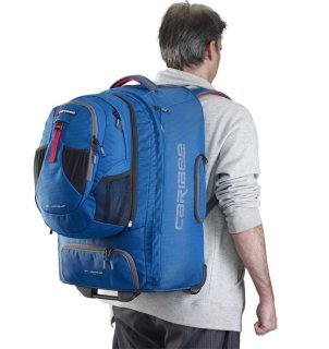 Сумка-рюкзак на колесах 60 л Caribee Europa Atlantic Blue