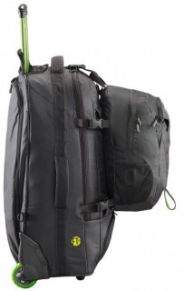 Сумка-рюкзак на колесах Caribee Fast Track 75 Black