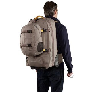 Сумка-рюкзак на колесах Caribee Fast Track 75 Grey