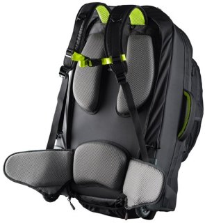 Сумка-рюкзак на колесах Caribee Fast Track 85 Black