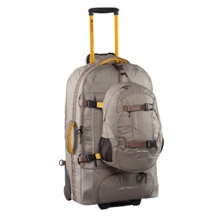 Сумка-рюкзак на колесах Caribee Fast Track 85 Grey