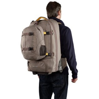 Сумка-рюкзак на колесах Caribee Fast Track 85 Grey
