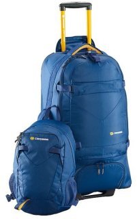 Сумка-рюкзак на колесах Caribee Fast Track 85 Navy