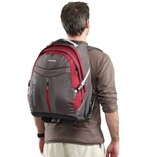 Сумка-рюкзак на колесах Caribee Time Traveller 35 Red/Charcoal
