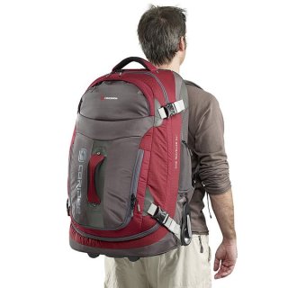 Сумка-рюкзак на колесах Caribee Time Traveller 70 Red/Charcoal