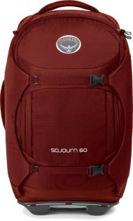 Сумка-рюкзак на колесах Osprey Sojourn на 60 л з нейлону Чорна
