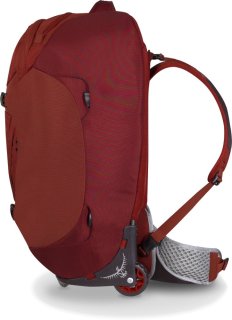 Сумка-рюкзак на колесах Osprey Sojourn на 60 л з нейлону Чорна