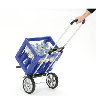 Сумка-візок Andersen Alu Star Shopper Mari на 45 л Чорна