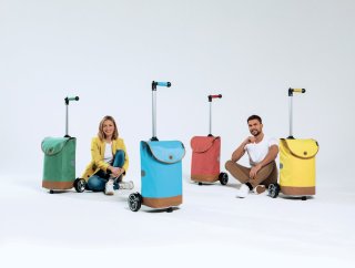 Сумка-тележка Andersen Unus Shopper Jante Красный