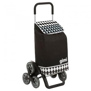 Сумка-тележка Gimi Tris 56 Optical Black