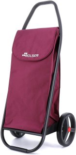 Сумка-тележка Rolser Com MF 8 Black Tube Azul – 53 л, 3,5 кг Красная