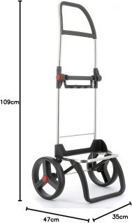 Сумка-візок Rolser Eco Pep 2 LRSG – 41 л, 2,75 кг Сіра