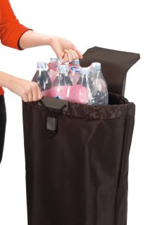 Сумка-тележка Rolser I-Max MF 2LRSG Denim – 43 л, 2,92 кг Черная