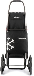 Сумка-тележка Rolser I-Max Termo Zen на шести колесах объемом 43 л Черная