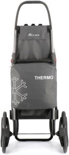 Сумка-візок Rolser I-Max Termo Zen на шести колесах об'ємом 43 л Сіра