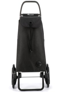 Сумка-тележка Rolser I-Max Tweed на 6-ти колесах Черная