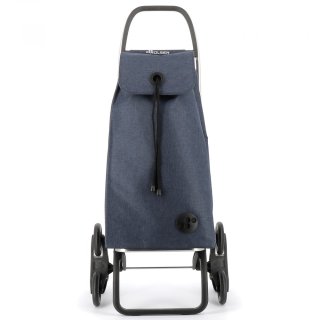 Сумка-візок Rolser I-Max Tweed на 6-ти колесах Синя