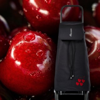 Сумка-тележка Rolser Jet MF Cherry Joy на 40 л Черная
