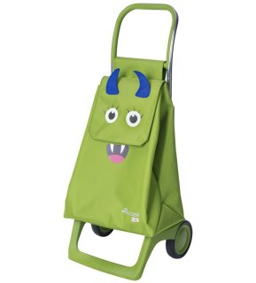Сумка-візок Rolser Monster Kid із навантаженням до 50 кг Зелений