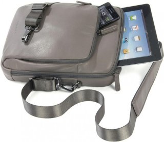 Сумка Tucano One Premium shoulder bag 10'(Серая)