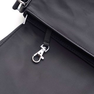 Сумочка через плече 4.12 л Hedgren Aura Crossover Medium Shimmer Black