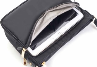 Сумочка через плече 5.59 л Hedgren Premium Charm Crossover Magic M Black