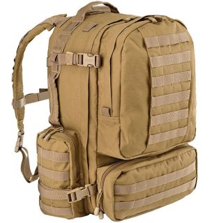 Тактичний рюкзак Defcon 5 Modular 60 (Coyote Tan)