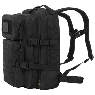 Тактичний рюкзак Highlander Recon на 28 л вагою 1,2 кг із поліестеру Чорний Тактичний рюкзак Highlander Recon на 28 л вагою 1,2 кг із поліестеру Чорний