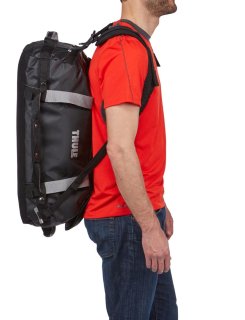 Thule Chasm 40 л дорожная сумка из брезента красная