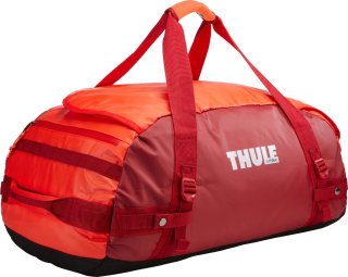 Thule Chasm 70 л дорожная сумка из брезента красная